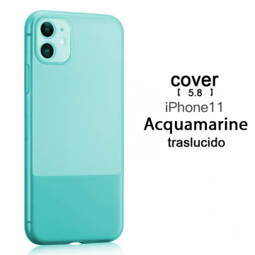 cover ita custodia in silicone traslucido per iphone 11 pro 5.8”